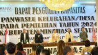 Bawaslu MInsel1 Sosialisasi Penguatan Panwaslu Kelurahan/Desa di Kabupaten Minsel