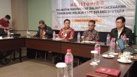 HADIR Direktur Pencegahan BNPT RI, Prof Dr Irfan Idris M.A dan Kasubdit Pemberdayaan Masyarakat BNPT RI, Kolonel (Sus) Dr Harianto, S.Pd, M.Pd, Kolonel (Sus) Dr Harianto, S.Pd, M.Pd, Pelaksana tugas (Plt) Kaban Kesbangpol Sulut, Johny Alexander Suak, M.Si, Ketua FKPT Sulut; Max Togas SH MA