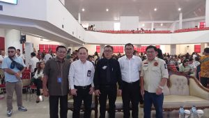 Tim FKPT Sulut saat menemui Rektor Unsrat