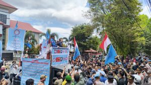 Demo Aliansi Buruh beberapa waktu lalu