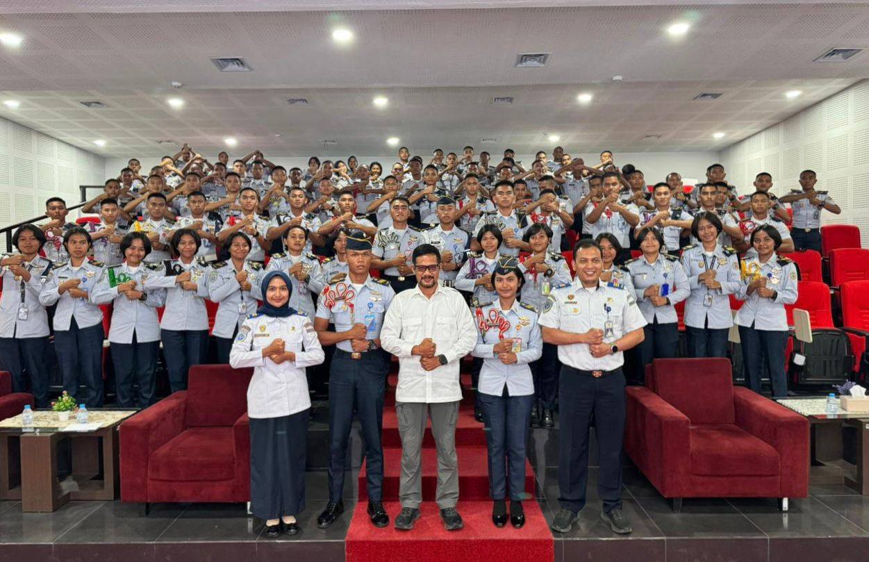 Satuan Tugas Wilayah (Satgaswil) Sulawesi Utara Densus 88 Anti Teror Polri melakukan pertemuan dan Focus Group Discussion (FGD) serta sosialisasi Kebangsaan bersama jajaran Politeknik Pelayaran Sulawesi Utara yang terletak di Desa Tawaang Timur, Kecamatan Tenga, Kabupaten Minahasa Selatan.