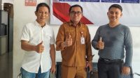 Kadis Ketenagakerjaan Kota Manado, Fadly Kasim, SH dan Pengurus Daerah SP IMPPI Sulut