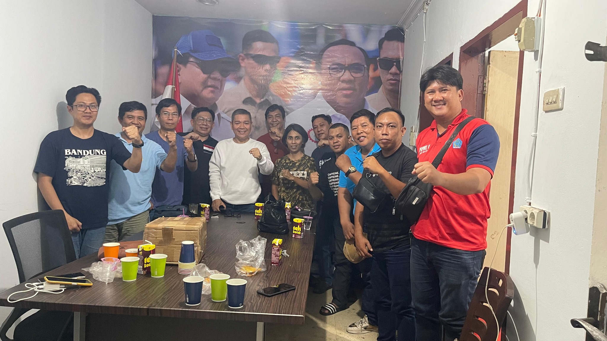 RAPAT KSPSI - Pertemuan Pengurus KSPSI AGN Sulut dalam rangka mensosialisasikan hasil Rapimnas KSPSI 2025