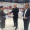RESMI KETUA - Pdt Dr Adolf Katuuk Wenas, M.Th saat menerima Surat Keputusan (SK) sebagai Ketua BPMS GMIM Periode 2022-2027