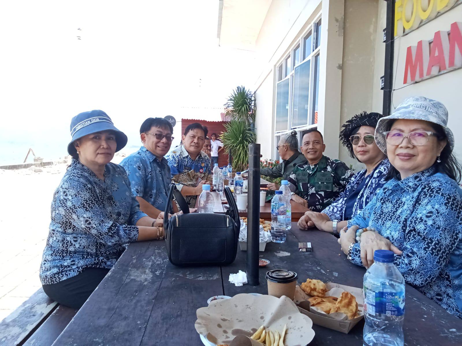 Pengurus FKPT Sulut di lokasi Paskah Nasional