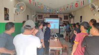 Suasana Nobar Gelaran KSPSI AGN di Warkop Plaza Manado
