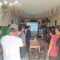 Suasana Nobar Gelaran KSPSI AGN di Warkop Plaza Manado