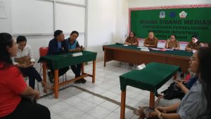 SIDANG MEDIASI - Sidang Mediasi Penyelesaian Perselisihan Hubungan Industrial Kota Manado terkait Kasus Manajemen dan Karyawan ABK Amadeus Kota Manado, Senin, 24 Agustus 2026