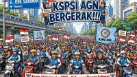 Aswin KSPSI AGN Ilustrasi aksi damai