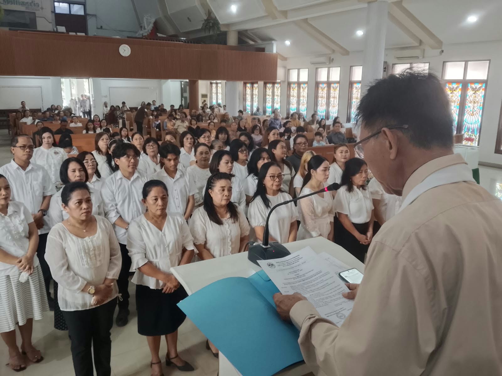 Pelantikan Pembina Remaja dan Guru Sekolah Minggu Periode Pelayanan 2027-2031