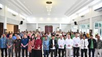 Forum Koordinasi Pencegahan Terorisme (FKPT) Sumatera Utara bersama BNPT menggelar Pelatihan Literasi Digital Berbasis Moderasi yang berlangsung di Andaliman Hall, Medan, Selasa hingga Rabu (20–21 Oktober 2026). Pelatihan diikuti lebih dari 250 peserta yang terdiri atas guru SMA, MA, SMP, MTs, serta ustaz dan ustazah pondok pesantren se-Sumatera Utara.